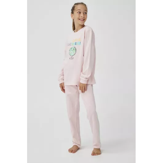Пижама (комплект) Penti, Цвет: Розовый, Размер: 9-10 лет
