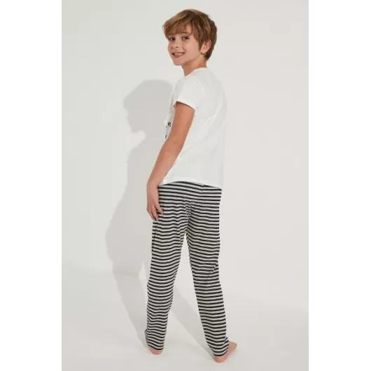 Пижама (комплект) Penti, Цвет: Серый, Размер: 3-4 года, изображение 3