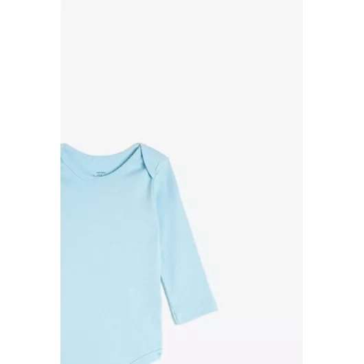 Боди Koton, Цвет: Голубой, Размер: 0-3 мес., изображение 3