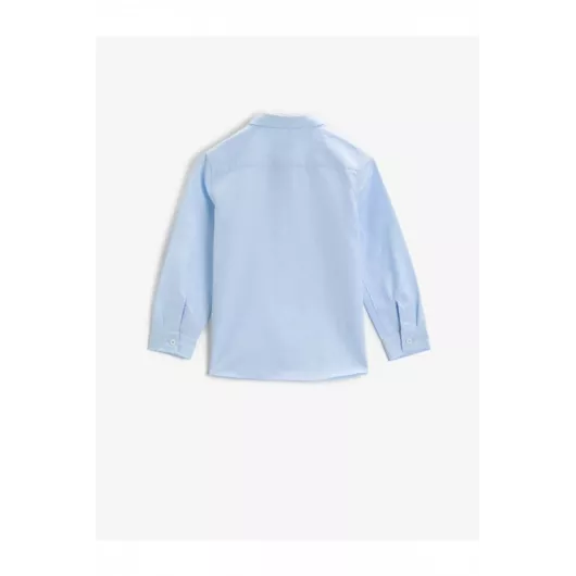 Рубашка Koton, Цвет: Голубой, Размер: 4-5 лет, изображение 2
