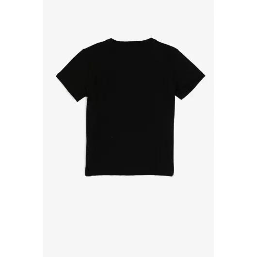 Футболкa Koton, Цвет: Черный, Размер: 3-4 года, изображение 2