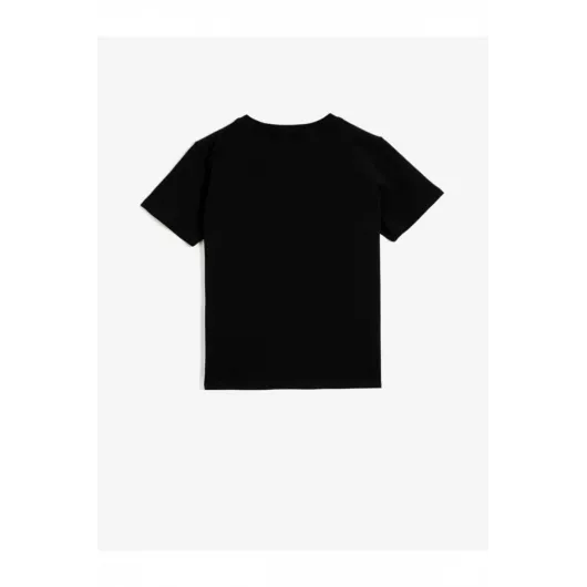 Футболкa Koton, Цвет: Черный, Размер: 9-10 лет, изображение 2