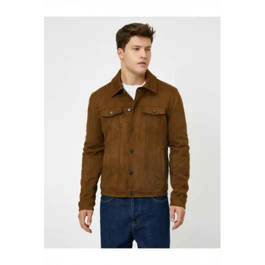 Куртка Koton, Цвет: Коричневый, Размер: S, изображение 3