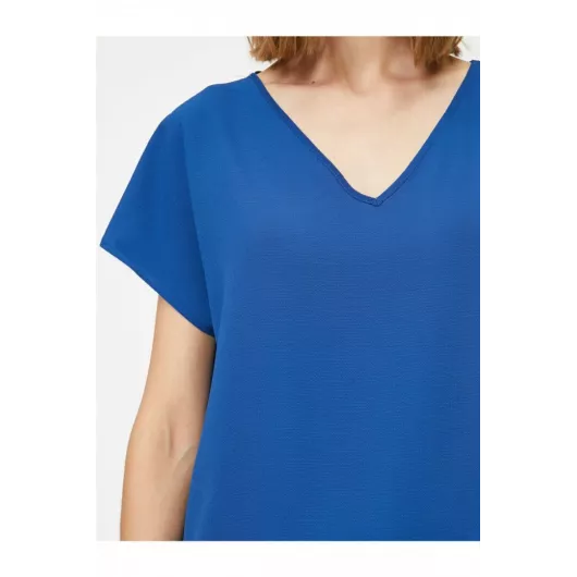 Блузкa Koton, Цвет: Голубой, Размер: 34, изображение 5