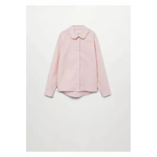 Рубашка Mango, Цвет: Розовый, Размер: 7-8 лет