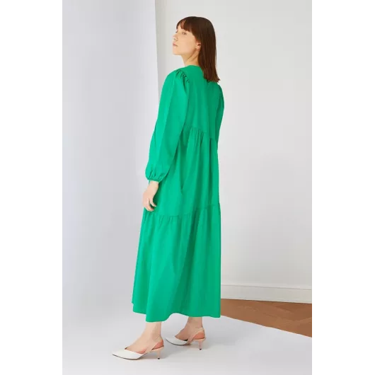 Платье TRENDYOL MODEST, Цвет: Зеленый, Размер: 38, изображение 5