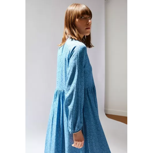 Платье TRENDYOL MODEST, Цвет: Голубой, Размер: 36, изображение 2