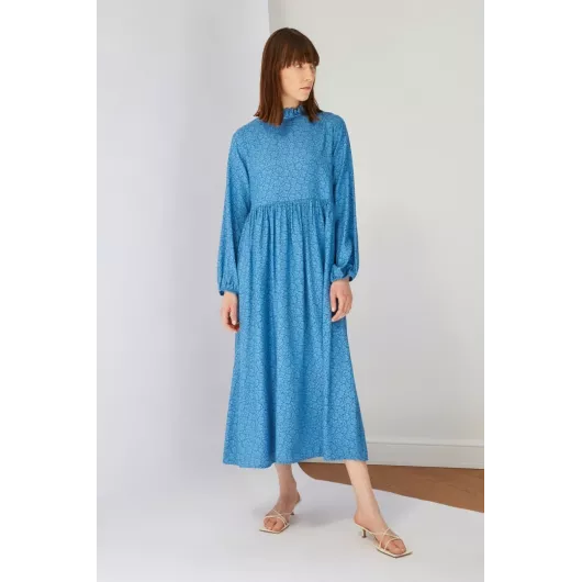 Платье TRENDYOL MODEST, Цвет: Голубой, Размер: 38