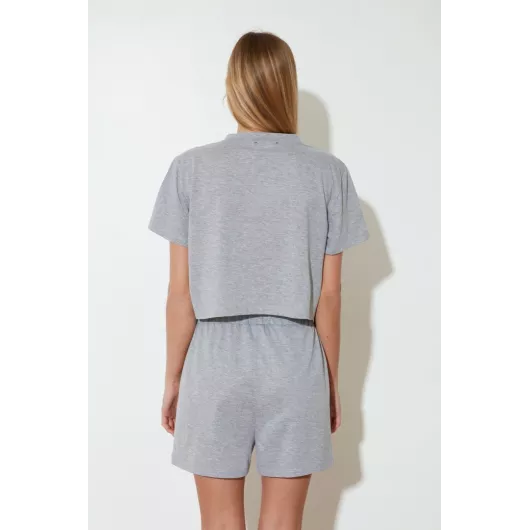Пижама TRENDYOLMILLA, Цвет: Серый, Размер: M, изображение 5