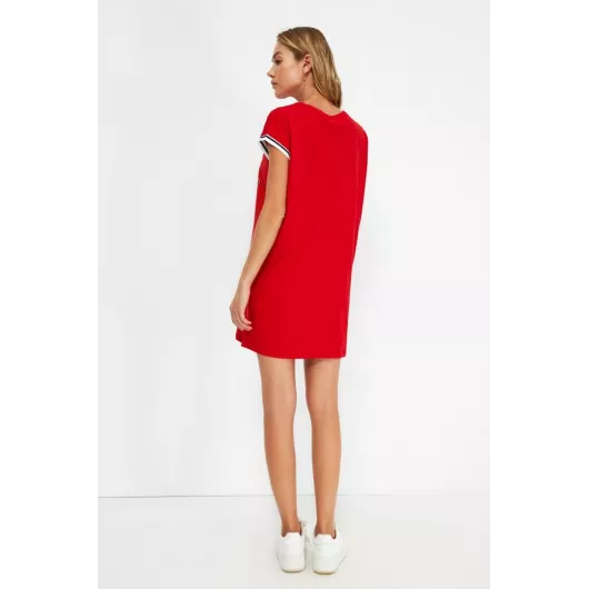 Платье TRENDYOLMILLA, Цвет: Красный, Размер: XS, изображение 5