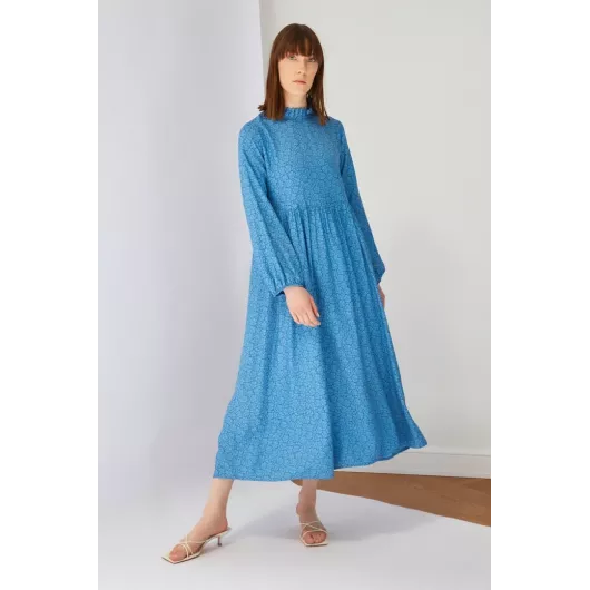 Платье TRENDYOL MODEST, Цвет: Голубой, Размер: 38, изображение 3