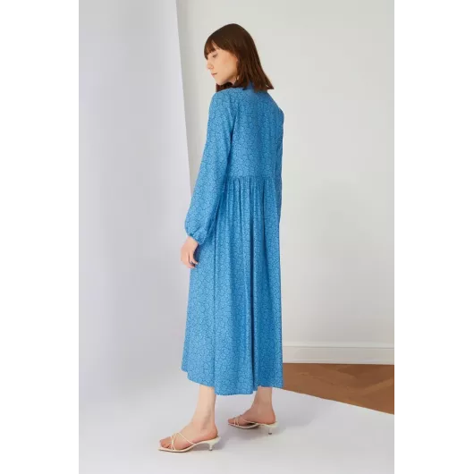 Платье TRENDYOL MODEST, Цвет: Голубой, Размер: 38, изображение 5