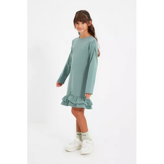 Платье TRENDYOLKIDS, Цвет: Бирюзовый, Размер: 5-6 лет