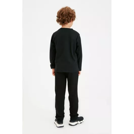 Спортивный костюм TRENDYOLKIDS, Цвет: Черный, Размер: 5-6 лет, изображение 4