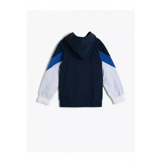 Куртка Koton, Цвет: Темно-синий, Размер: 7-8 лет, изображение 2