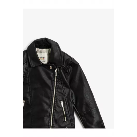 Куртка Koton, Цвет: Черный, Размер: 5-6 лет, изображение 4
