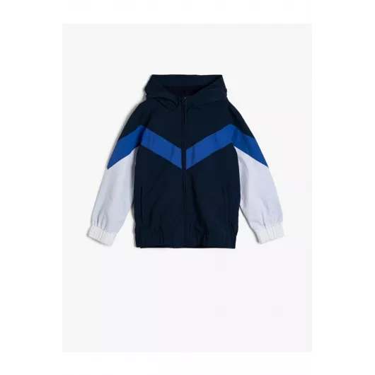 Куртка Koton, Цвет: Темно-синий, Размер: 7-8 лет