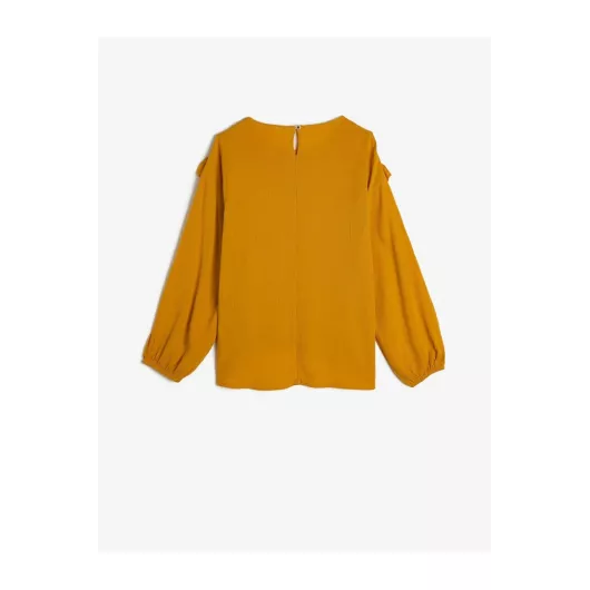 Блузка Koton, Цвет: Желтый, Размер: 3-4 года, изображение 2