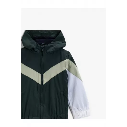 Куртка Koton, Цвет: Зеленый, Размер: 11-12 лет, изображение 3