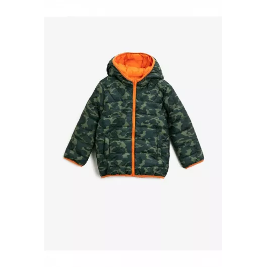 Куртка Koton, Цвет: Хаки, Размер: 4-5 лет, изображение 2