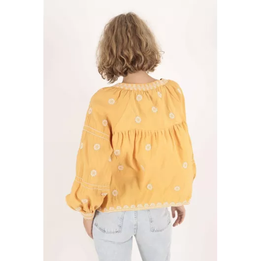 Блузка Modagusto, Цвет: Желтый, Размер: M, изображение 5