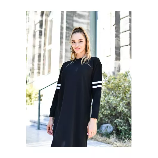 Платье Grenj Fashion, Цвет: Черный, Размер: M, изображение 2