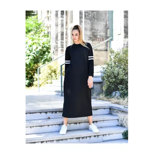 Платье Grenj Fashion, Цвет: Черный, Размер: M