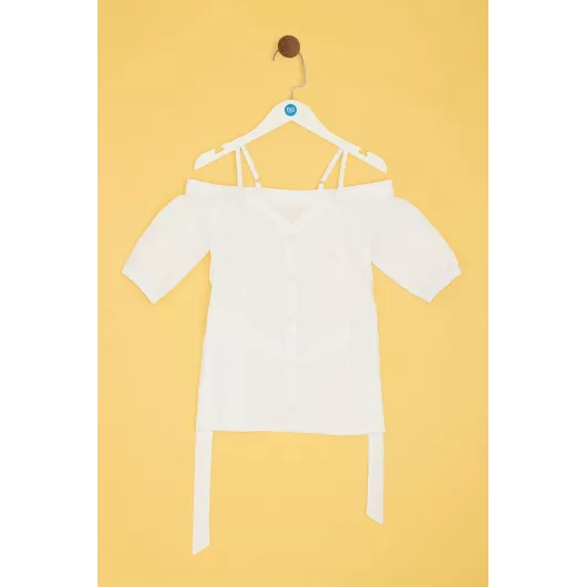 Рубашка Tyess Girl, Цвет: Белый, Размер: 4 года, изображение 2