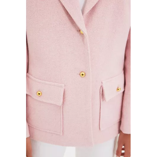 Пиджак TRENDYOLMILLA, Цвет: Розовый, Размер: 42, изображение 3