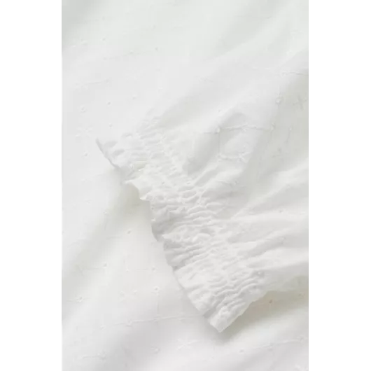 Блузка H&M, Цвет: Белый, Размер: 32, изображение 2