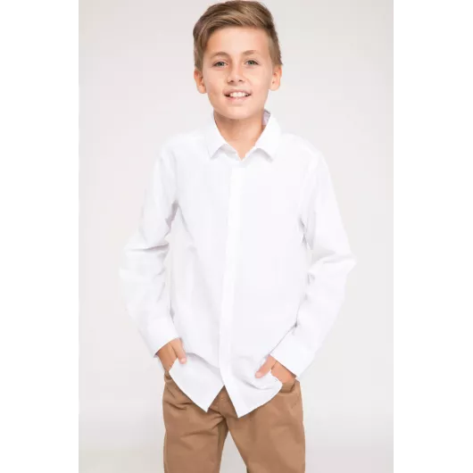 Рубашка DeFacto, Цвет: Белый, Размер: 13-14 лет