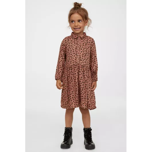 Платье  H&M, Цвет: Бежевый, Размер: 4-5 лет