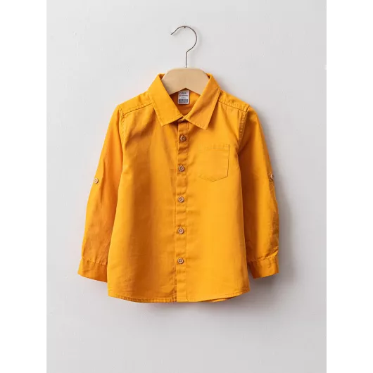 Рубашка LC Waikiki, Цвет: Оранжевый, Размер: 3-4 года