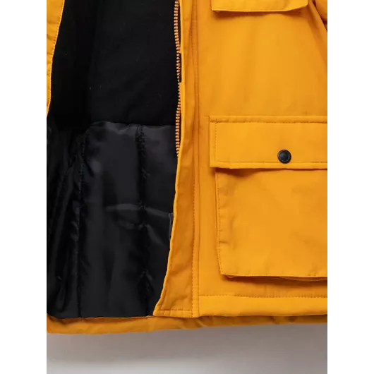 Пальто LC Waikiki, Цвет: Желтый, Размер: 12-13 лет, изображение 3