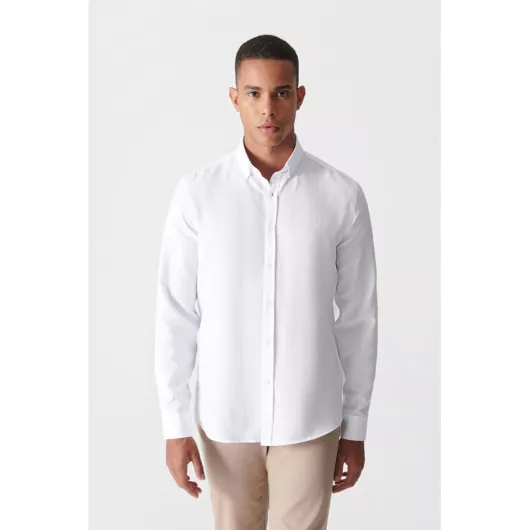 Рубашка AVVA, Цвет: Белый, Размер: 2XL