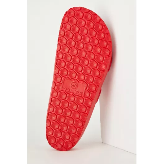 Тапочки DeFacto, Цвет: Красный, Размер: 37, изображение 3