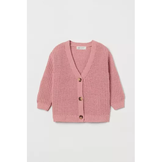 Кардиган H&M, Цвет: Розовый, Размер: 2-4 года, изображение 2