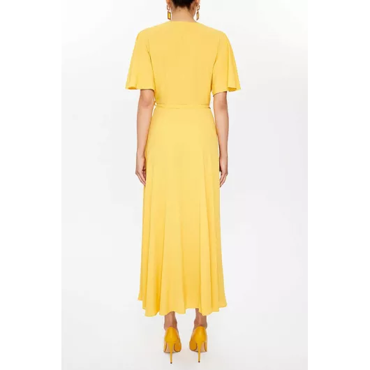 Платье SOCIETA, Цвет: Желтый, Размер: 44, изображение 4