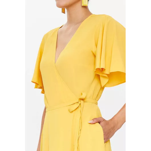 Платье SOCIETA, Цвет: Желтый, Размер: 44, изображение 3