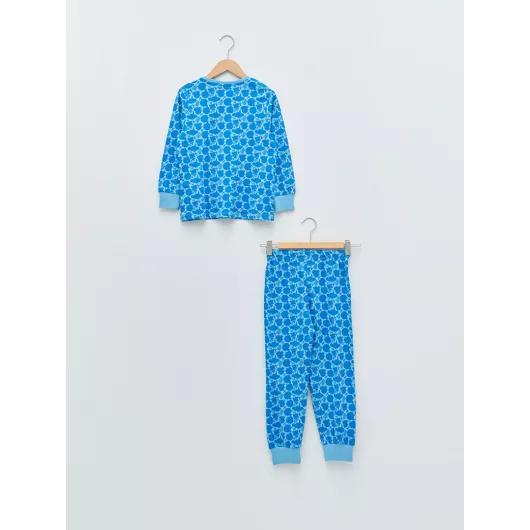 Пижама (комплект) LC Waikiki, Цвет: Голубой, Размер: 4-5 лет, изображение 2