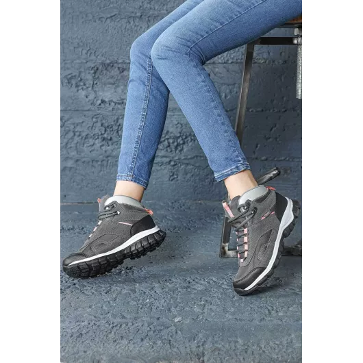 Ботинки JUMP, Цвет: Серый, Размер: 37, изображение 4