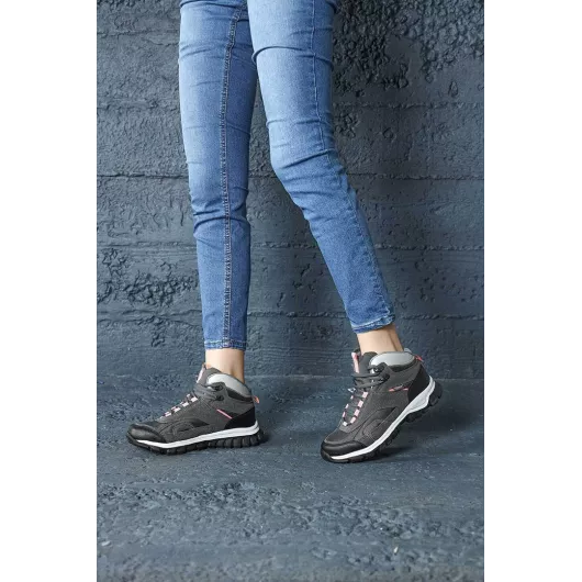 Ботинки JUMP, Цвет: Серый, Размер: 36, изображение 2