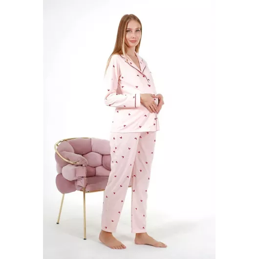 Пижамный комплект LIKAPA, Цвет: Розовый, Размер: XL, изображение 4