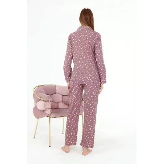 Пижамный комплект LIKAPA, Цвет: Сливовый, Размер: M, изображение 5