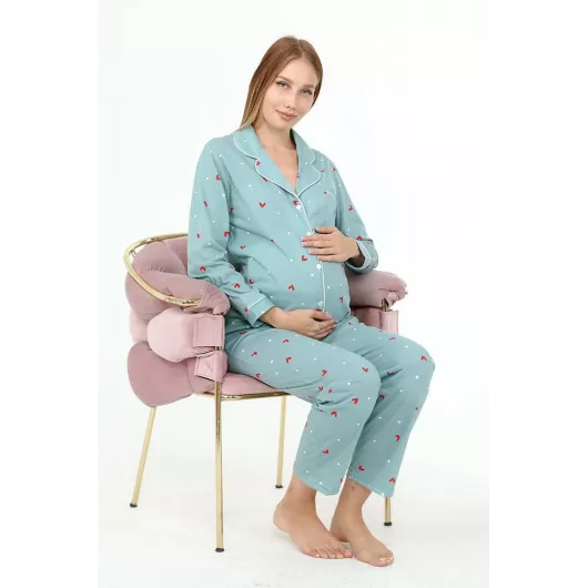 pijama toplumy LIKAPA, Reňk: Greenaşyl, Ölçeg: XL, 4 image