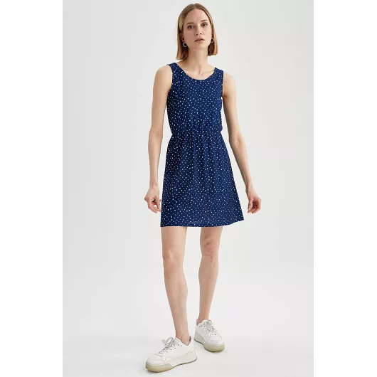 Платье DeFacto, Цвет: Синий, Размер: XS, изображение 3
