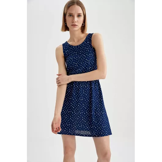 Платье DeFacto, Цвет: Синий, Размер: XS, изображение 5