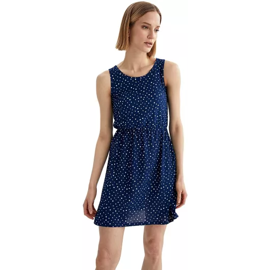 Платье DeFacto, Цвет: Синий, Размер: XS
