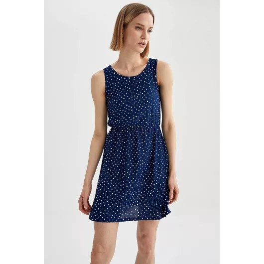 Платье DeFacto, Цвет: Синий, Размер: XS, изображение 4