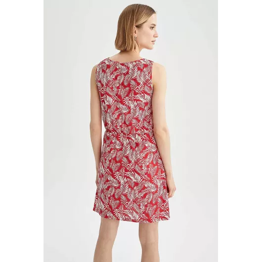 Платье DeFacto, Цвет: Коралловый, Размер: XS, изображение 4